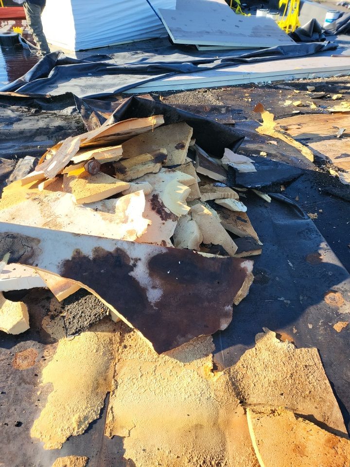 Commercial Roofing Installation using EPDM  by A Plus Exterior