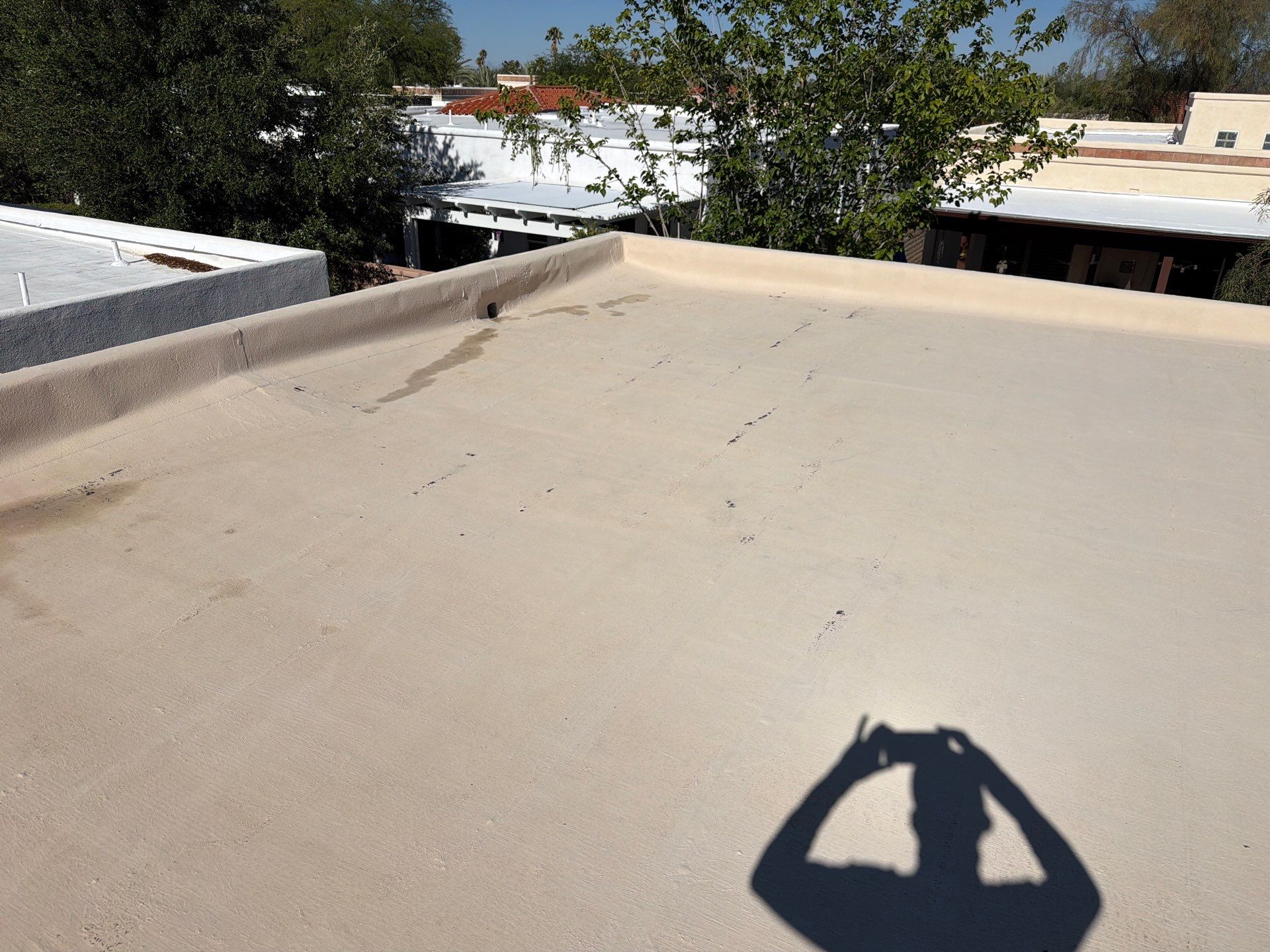 Tucson Residential Roof Restoration with Tile and Elastomeric Coating by West Coast Roofing AZ