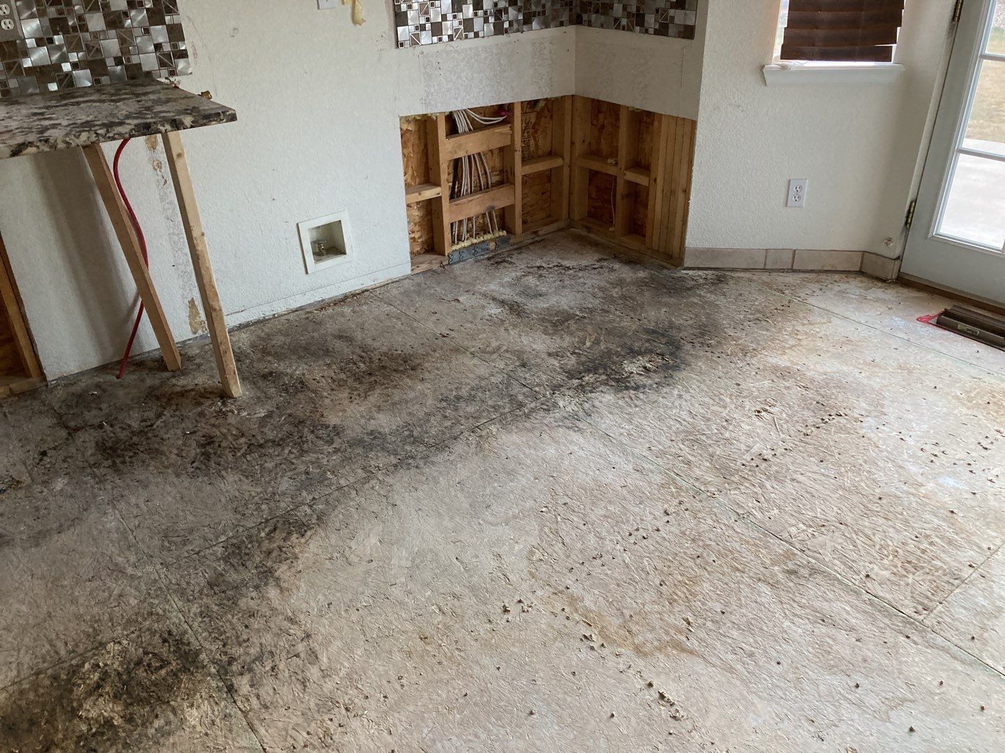 Mold Remediation in Kitchen by Accountable Home Services