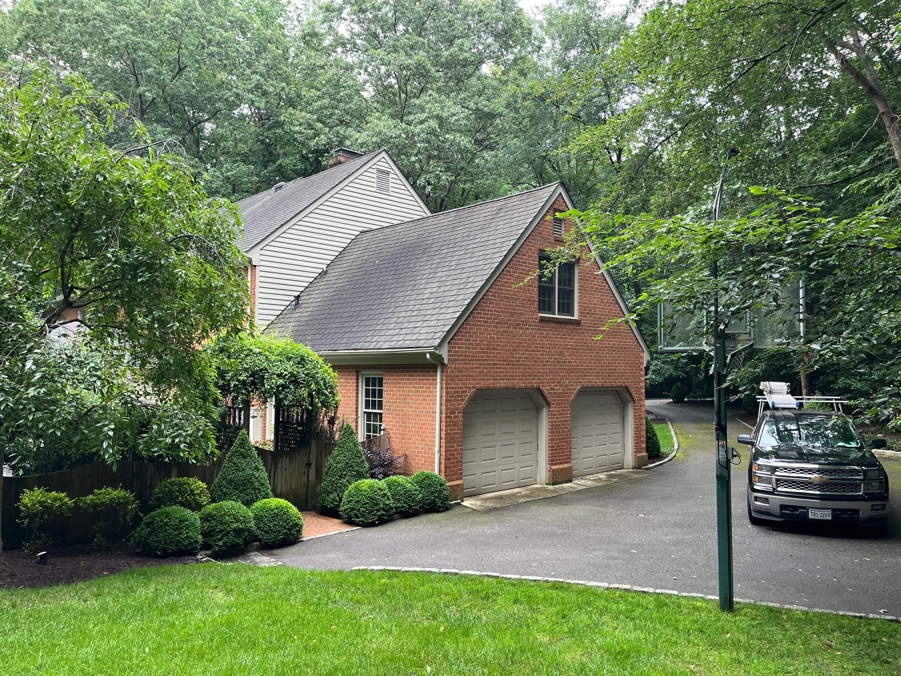 Premium Copper Gutter Replacement and Roof Wash in Midlothian by Cade Construction