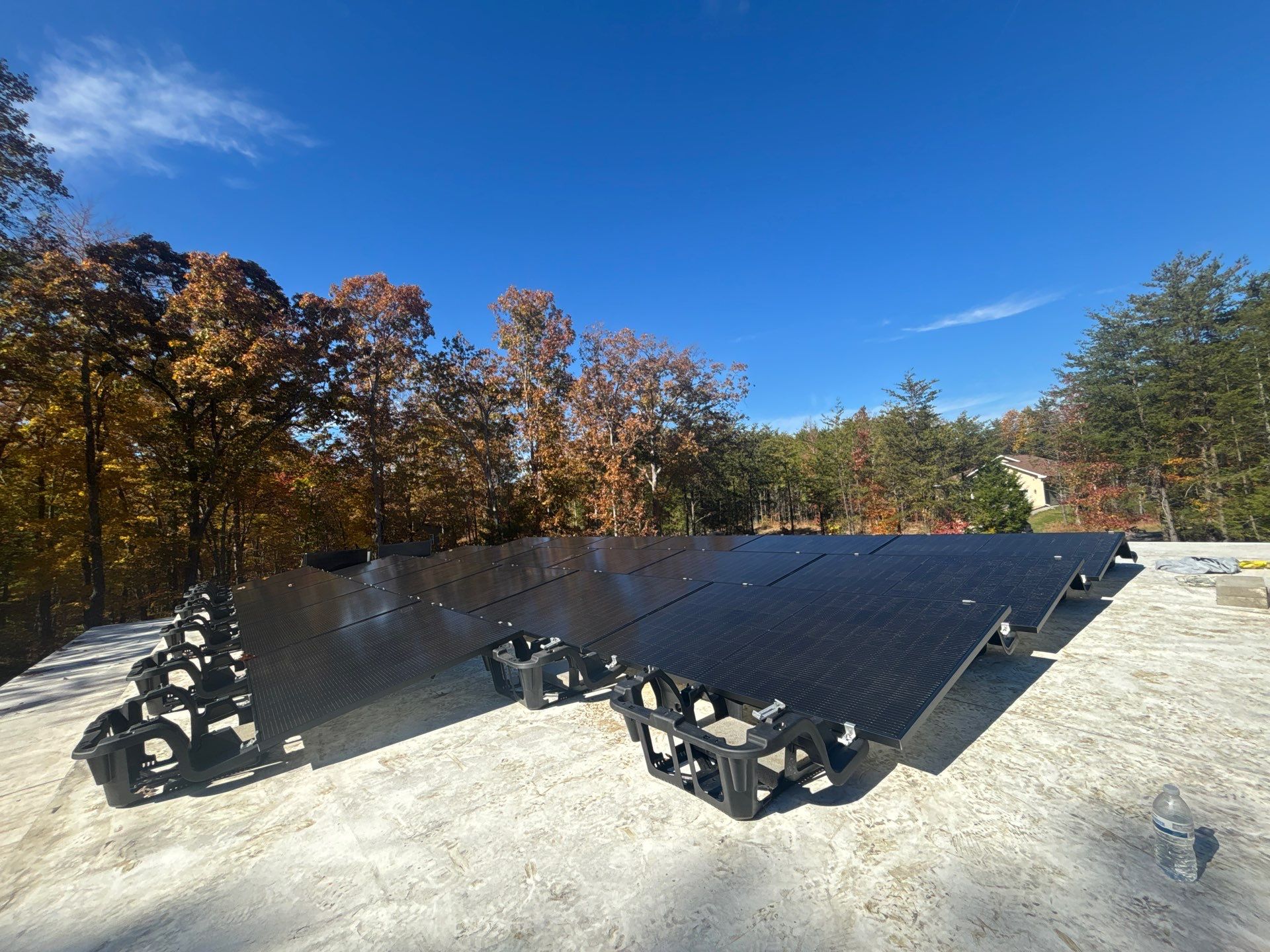 Project in McMinnville by Green Wave Solar 