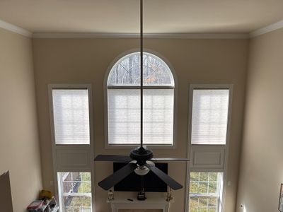 Honeycomb Shade Project in Huntingtown, MD