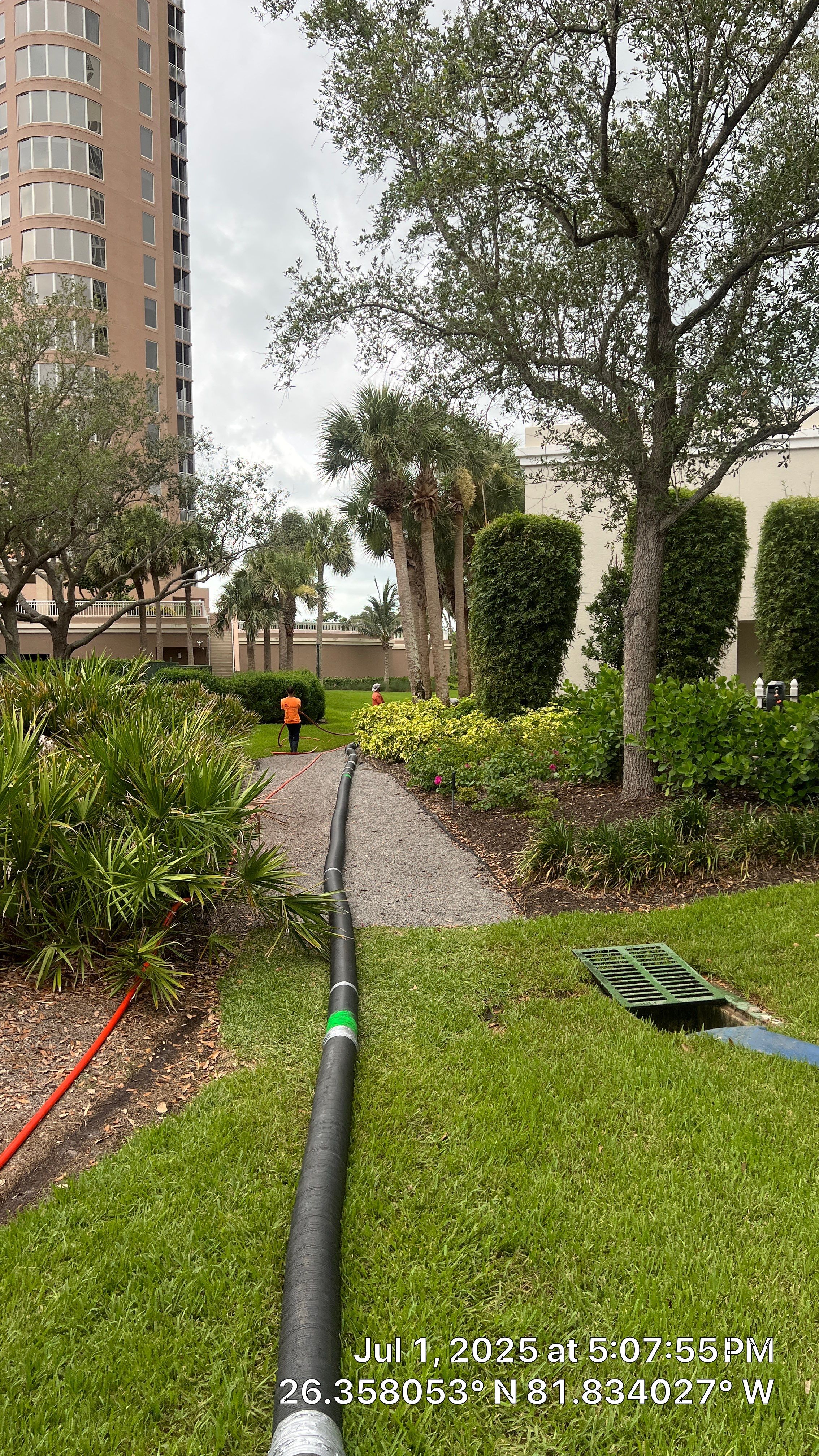 Bonita Bay Condo Stormwater Maintenance with PRS by Don Mar, Inc. Storm Water Solutions