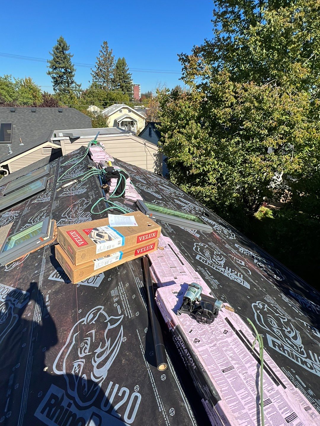 Residential Roofing Installation using Owens Corning Duration Shingles by BEST Roofing & Waterproofing