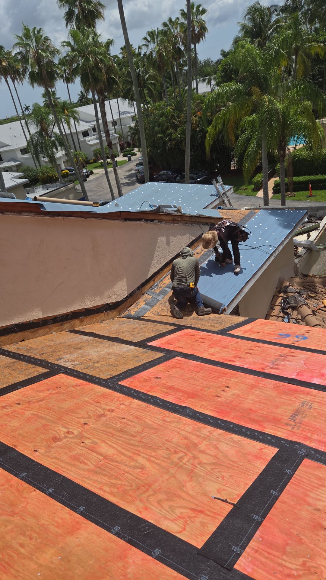 Comprehensive Tile Roof Replacement and Concrete Paver Driveway in Boca Raton by Aastro Roofing