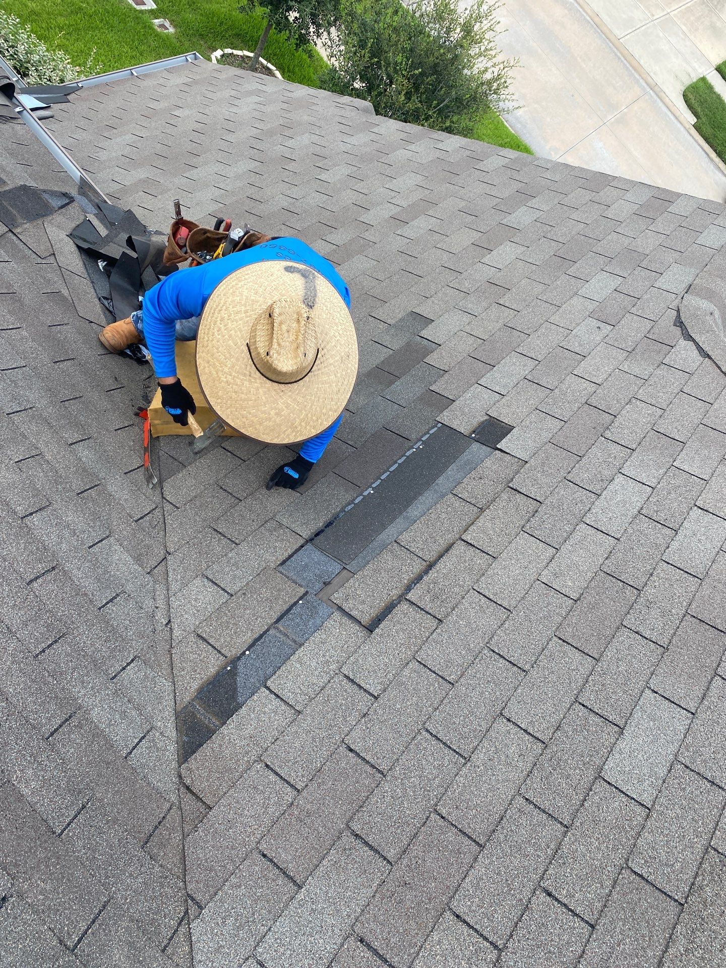 Residential Roofing Repair using Owen's Corning Duration (Lifetime) Shingles by Roof Repair Company