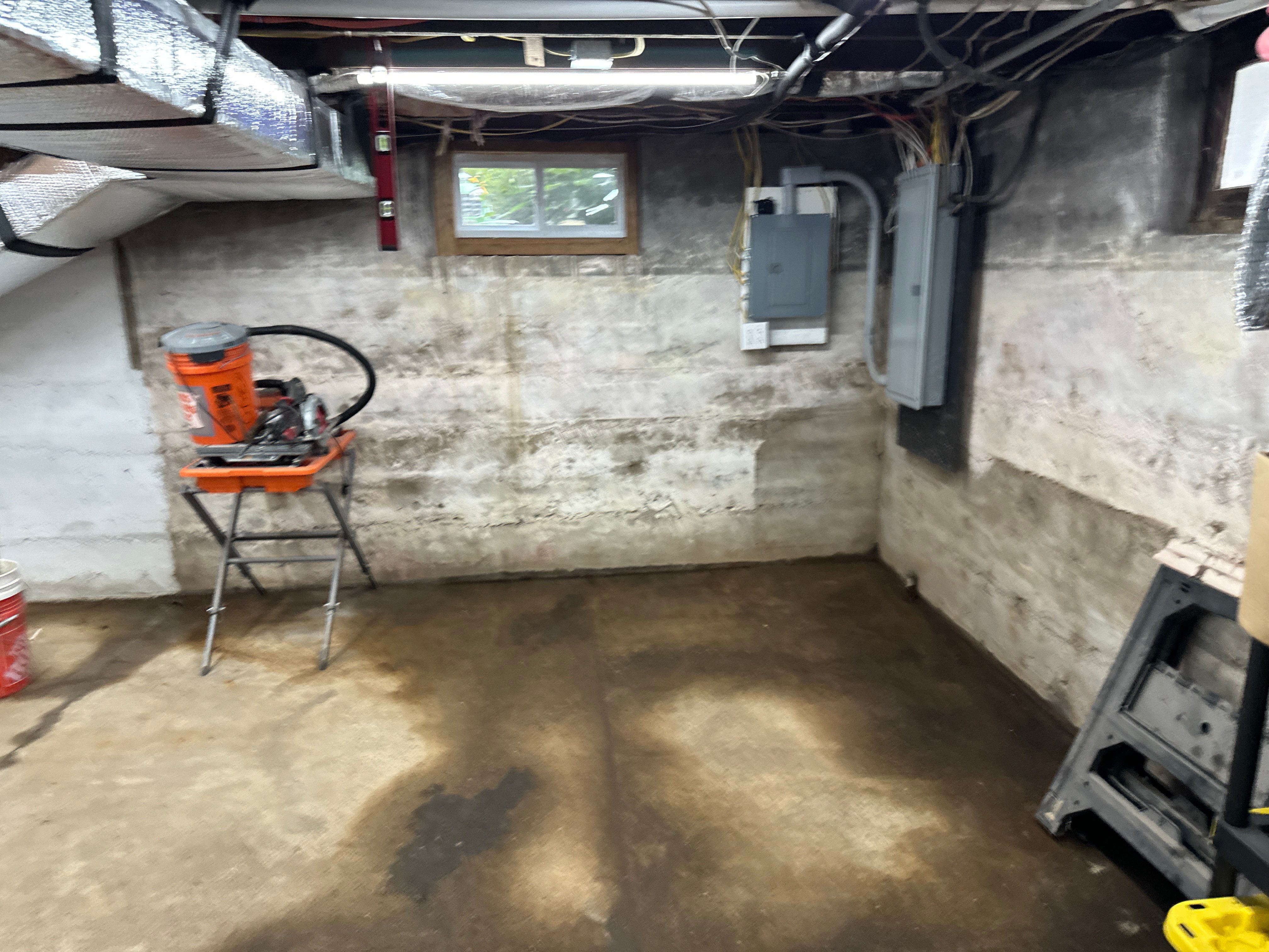 Interior French Drain Boonton NJ by Pure Service Pro, LLC 
