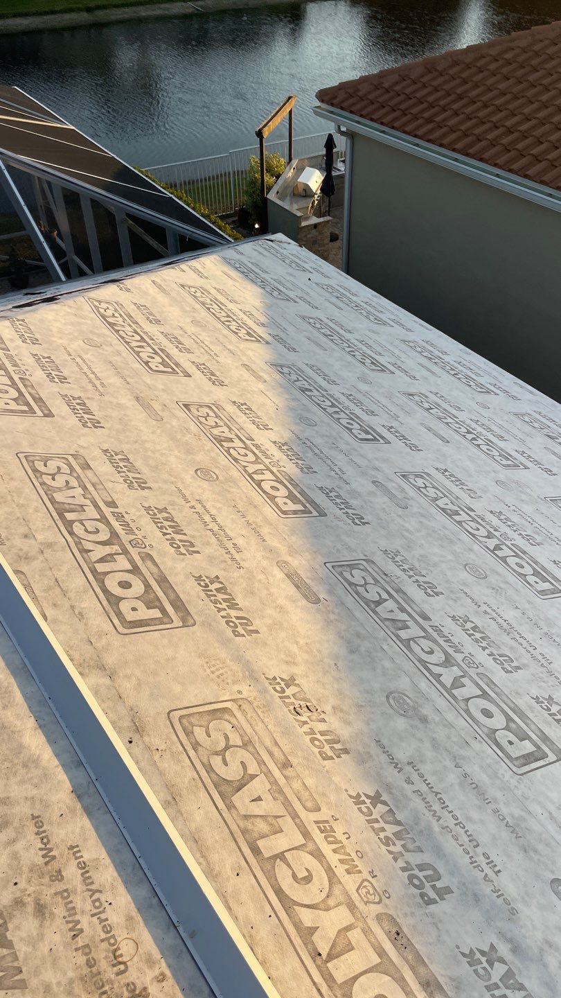 Residential Roofing Installation using Eagle Roofing Tile by BLUES BROTHERS ROOFING