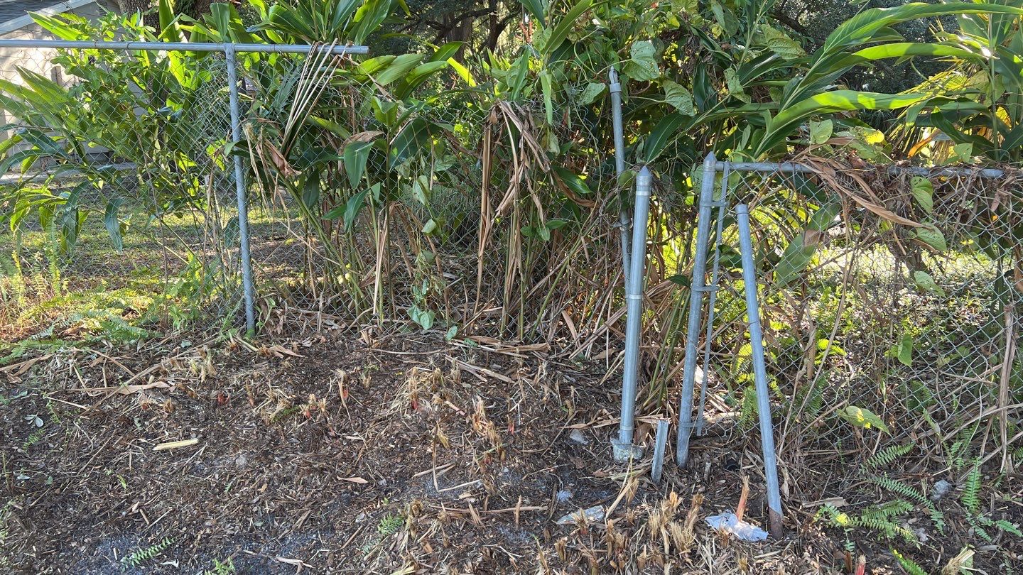 Palmetto, FL Galvanized Chain-link Fence with Lift Master Gate Operator  by Asap fence and gates, LLC