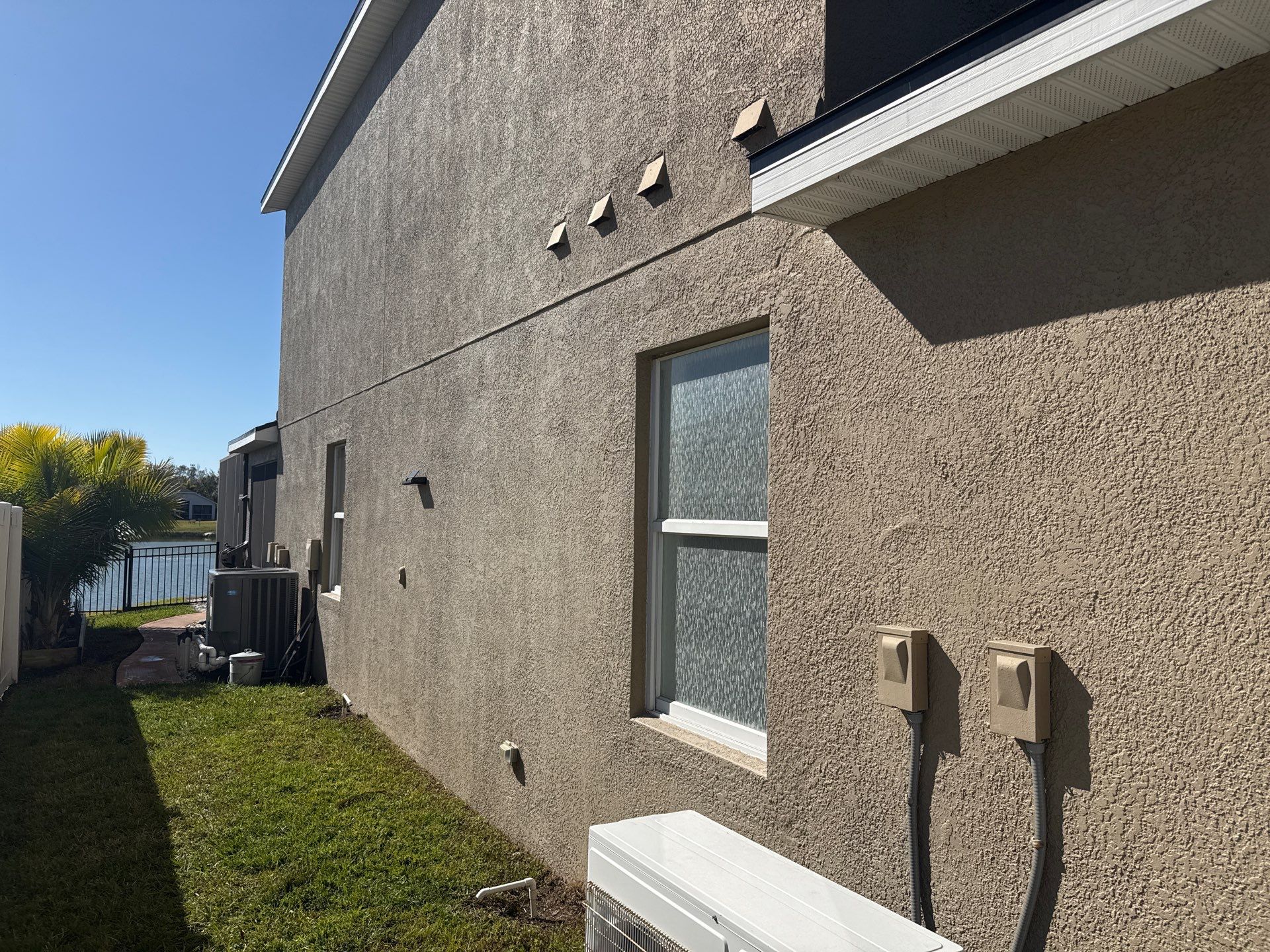 Two-Story House Wash in Crystal Lakes – Palmetto, FL by Sunshine AquaWash