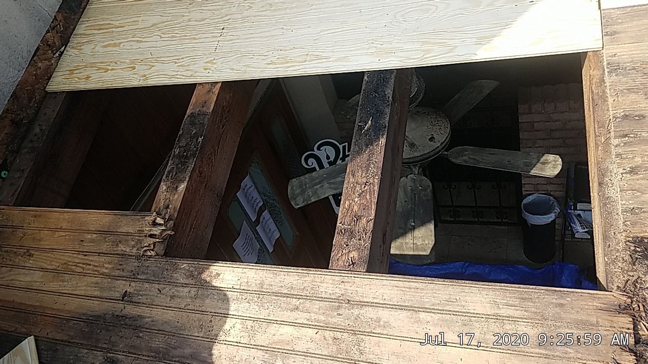 Vito Restaurant - Porch Repair by American Roofing NC