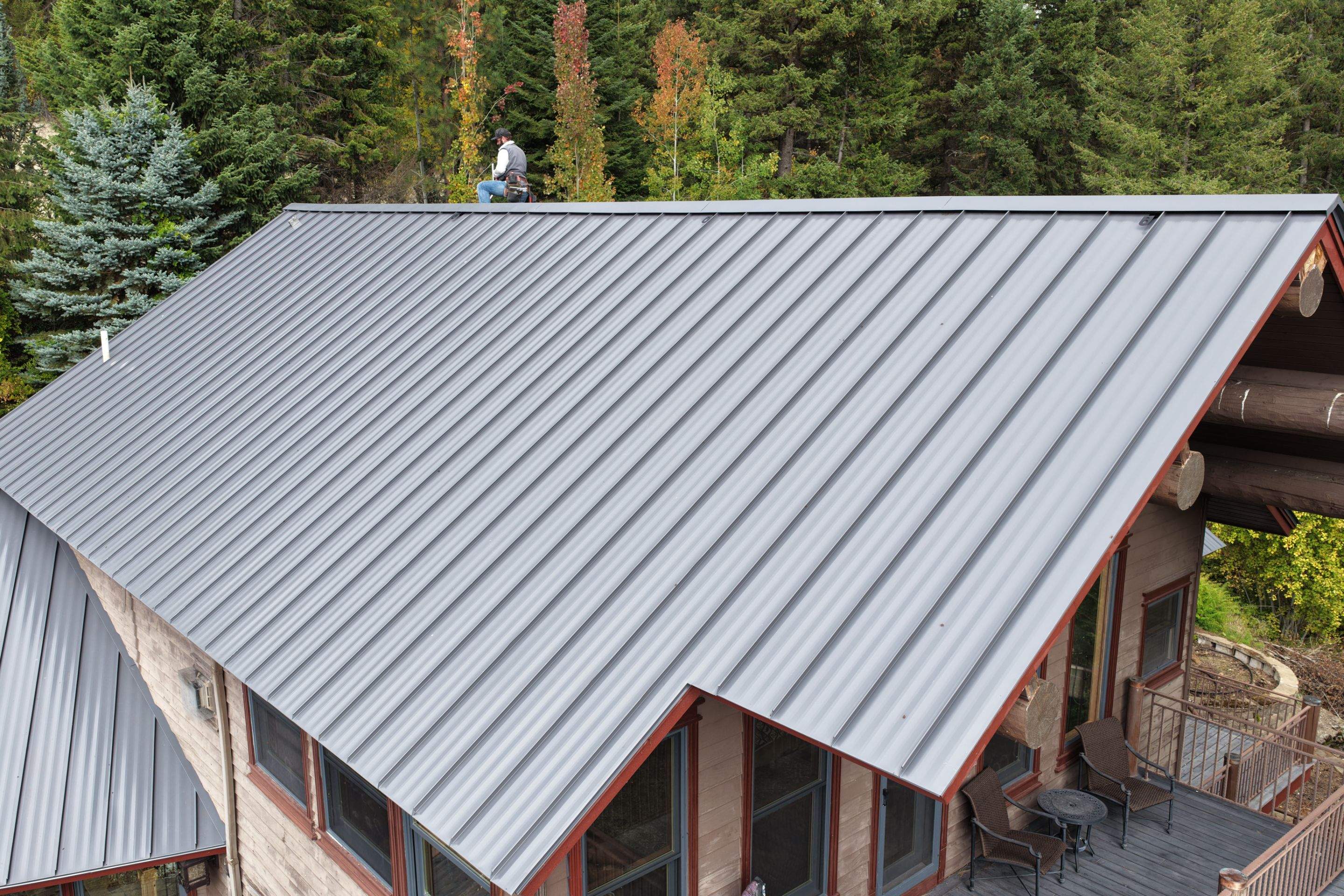 16" Mechanical - Dark Gray  by Montana Roofing Solutions