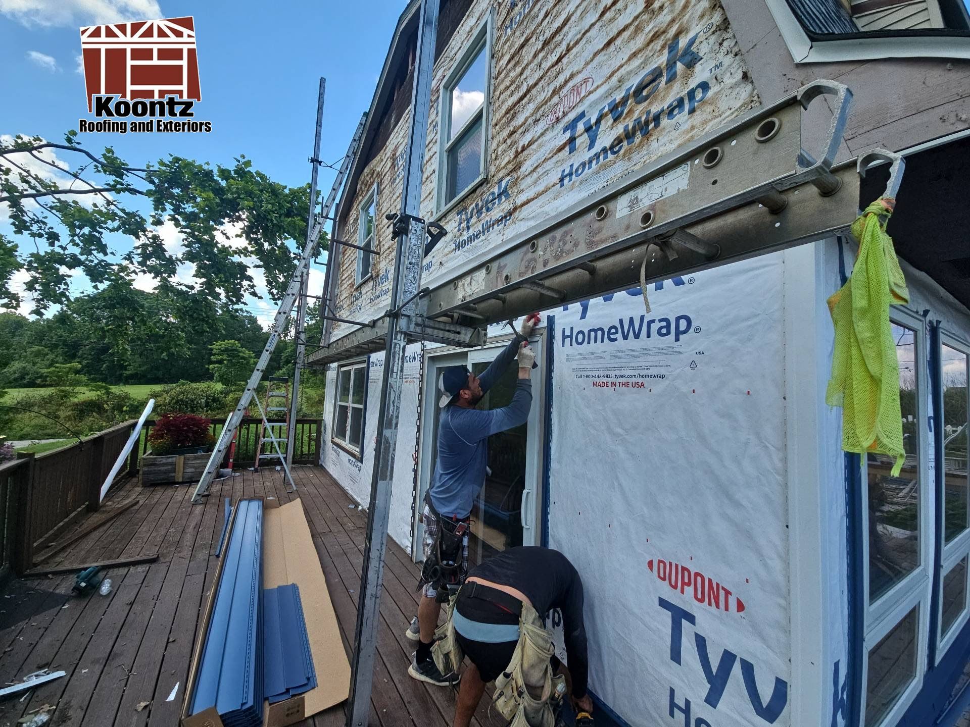 Roof & Exterior Installation by Koontz Construction