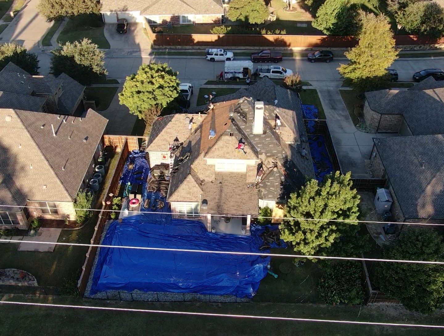 Prosper Texas Residential Roof Replacement by Becker Roofing and Exteriors