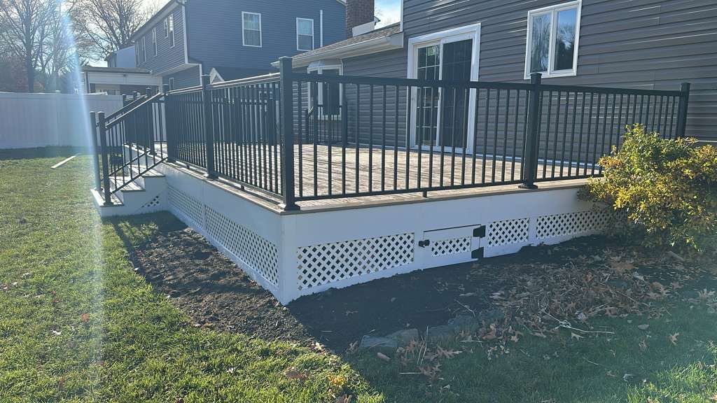 New Deck in Delaran NJ by deck guardian