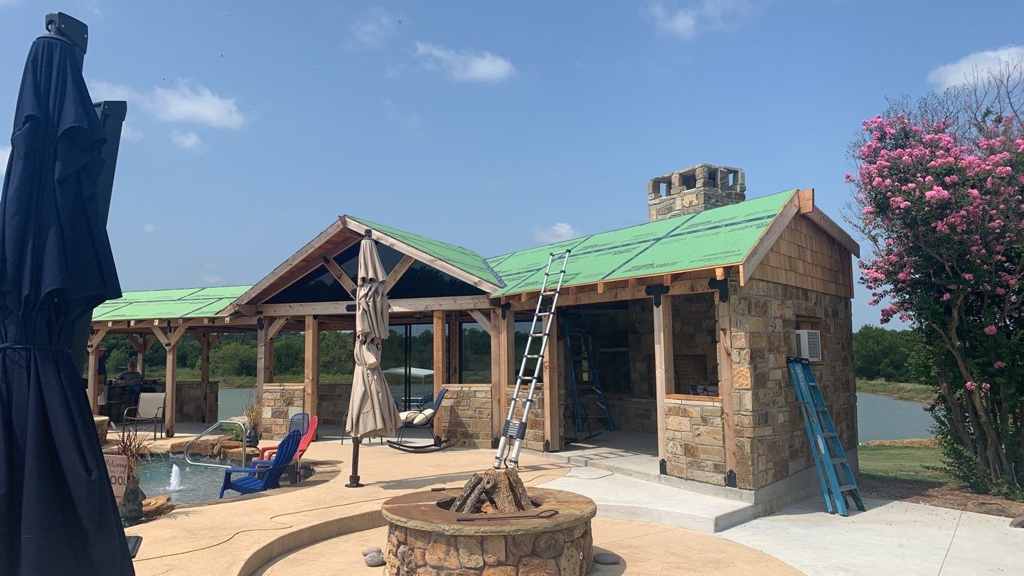 Roofing a Small Paradise by BANA Roofing and Solar Supply