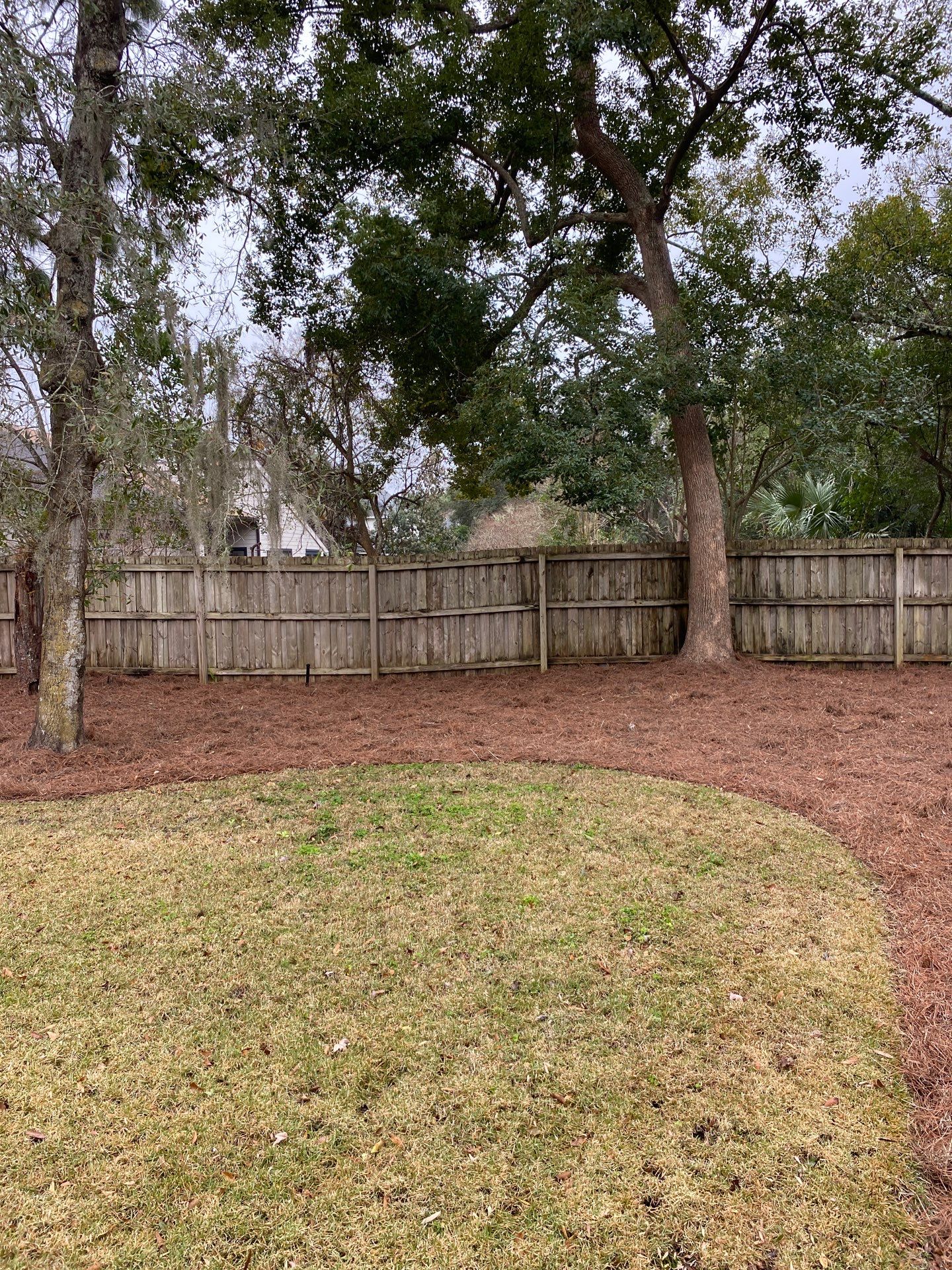 Deerwood Resident | Pine Straw Install by ProGreen Services