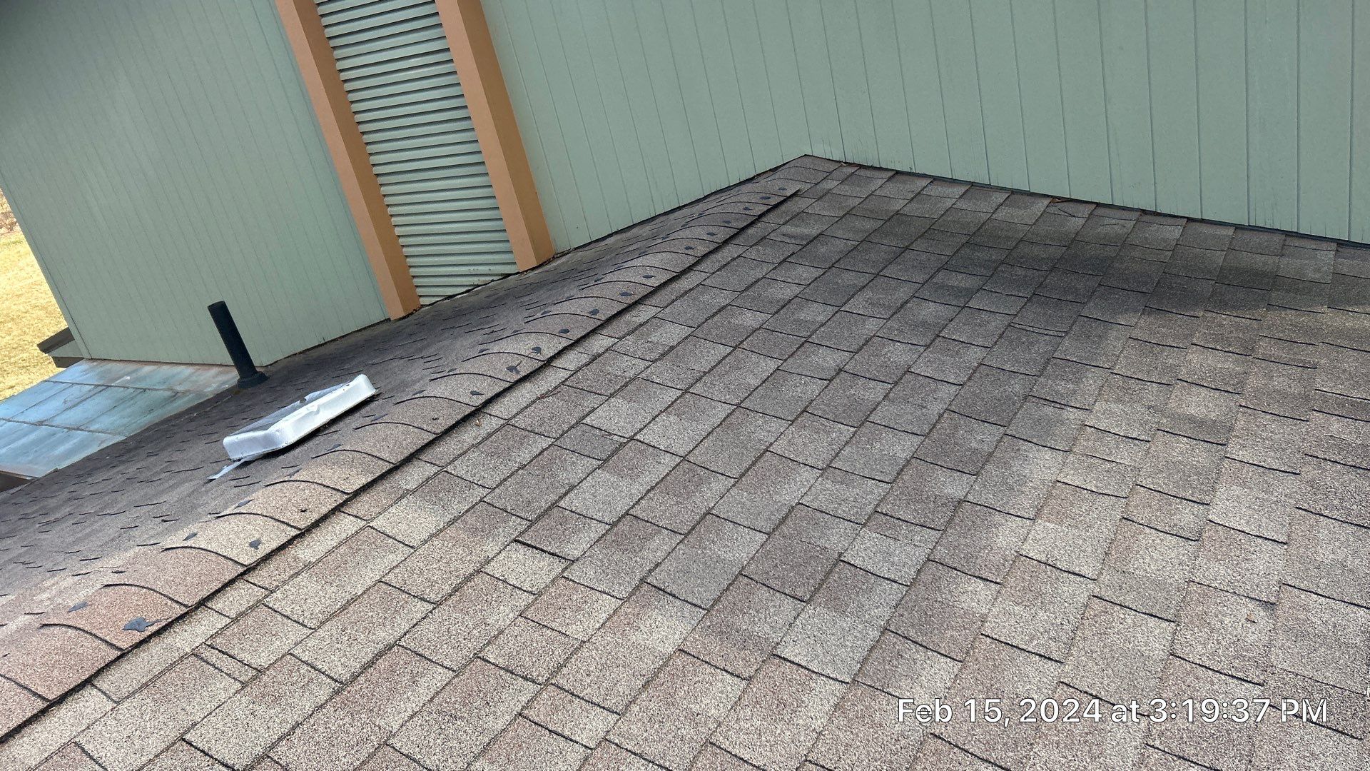 Residential Roofing Installation using Timberline HDZ Shingles - Weathered Wood by RoofX 