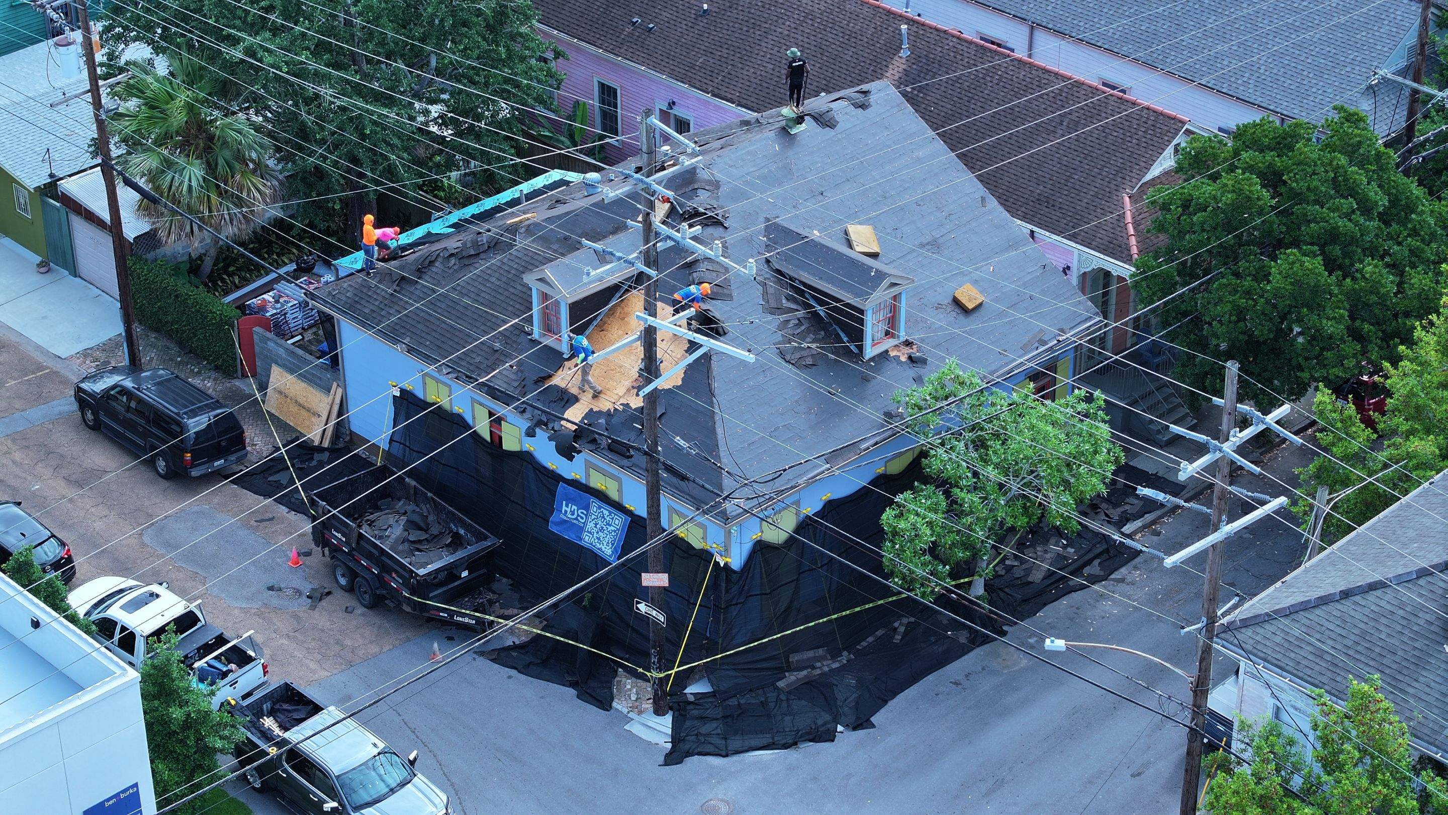 Roof Replacement in New Orleans by HDS Contractors