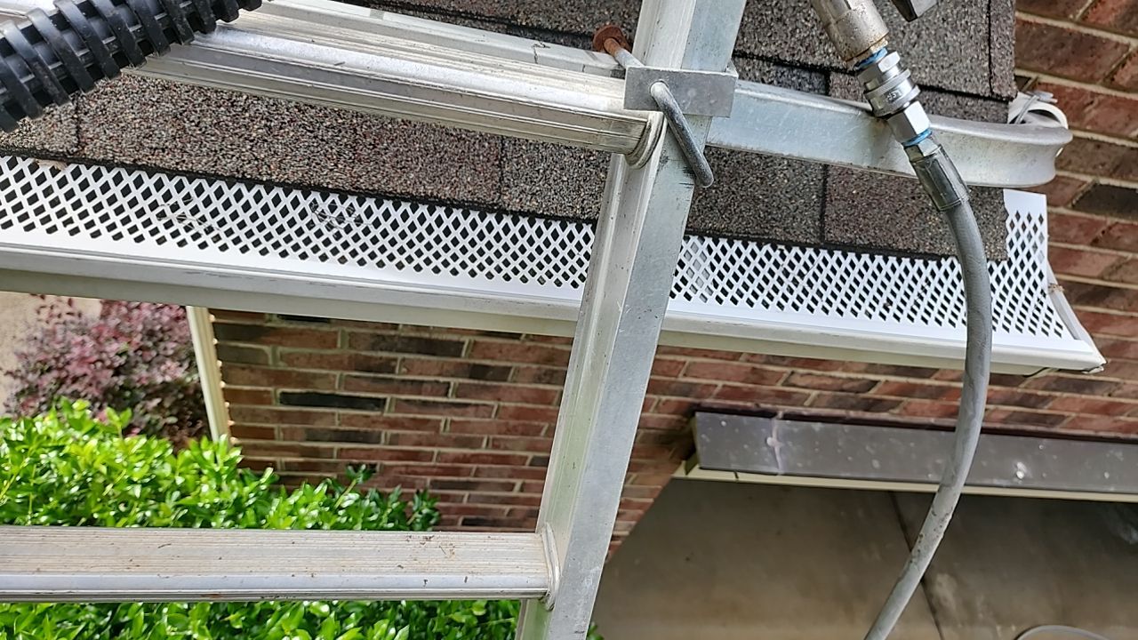 House Wash using cleaner by Power Wash Masters LLC