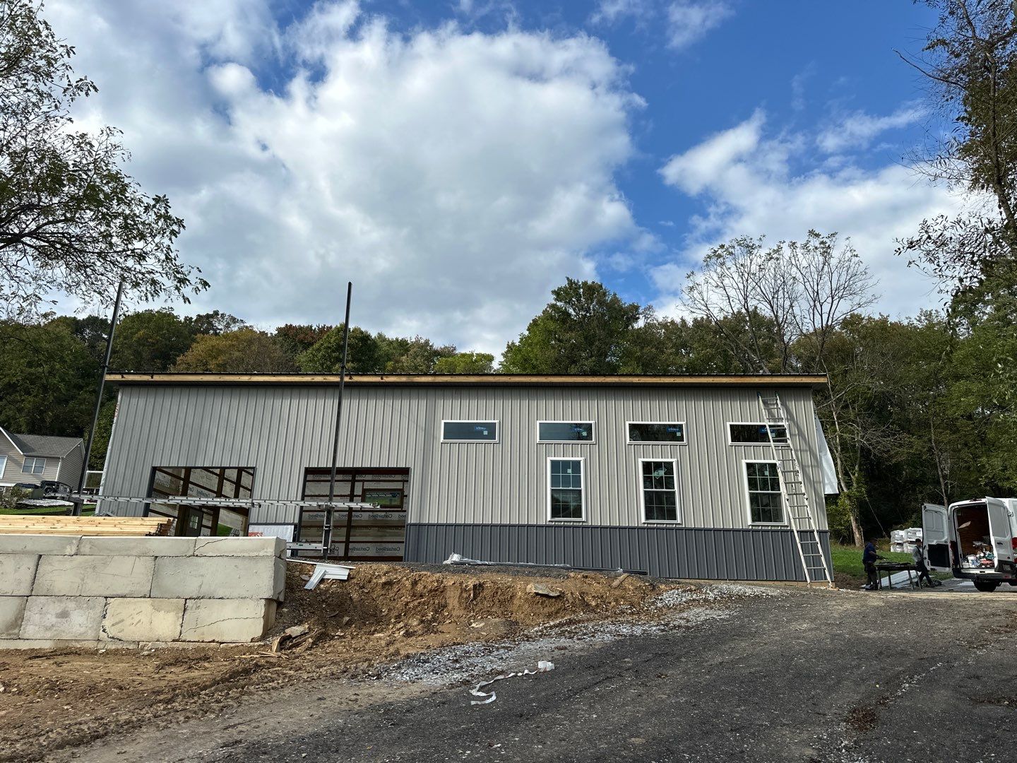 Large Garage Build by Bec Construction Llc