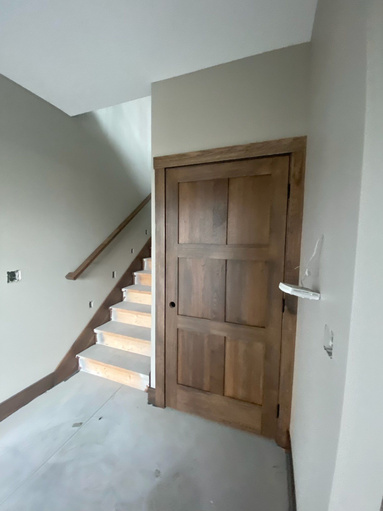 Interior Painting and Staining of Custom Home by Midwest Paint LLC