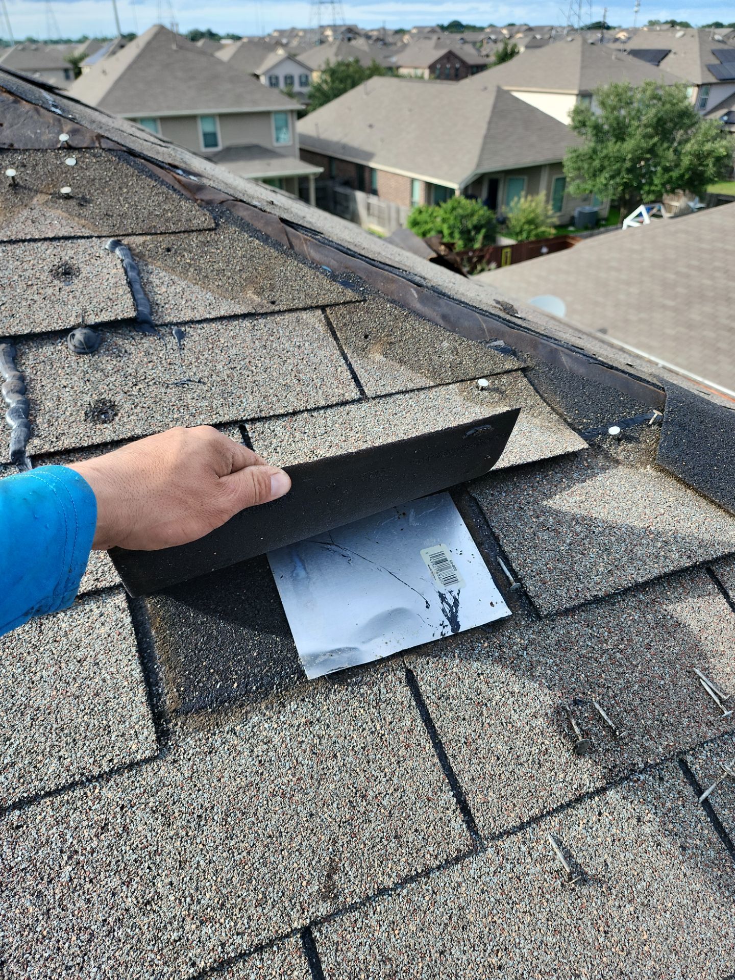 Residential Roofing Repair using Owen's Corning Duration (Lifetime) Shingles by Roof Repair Company