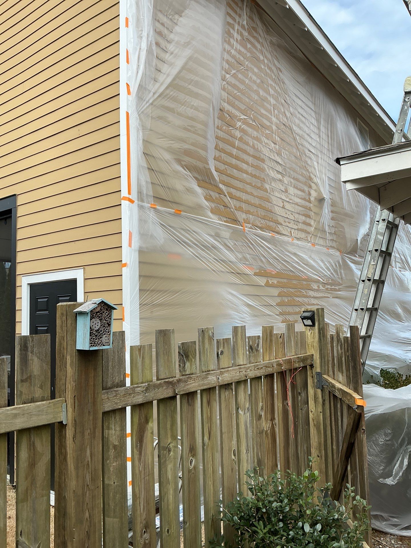 Exterior painting Chapel Hill NC G. Woods by GonzalezPainters & Contractors Inc 
