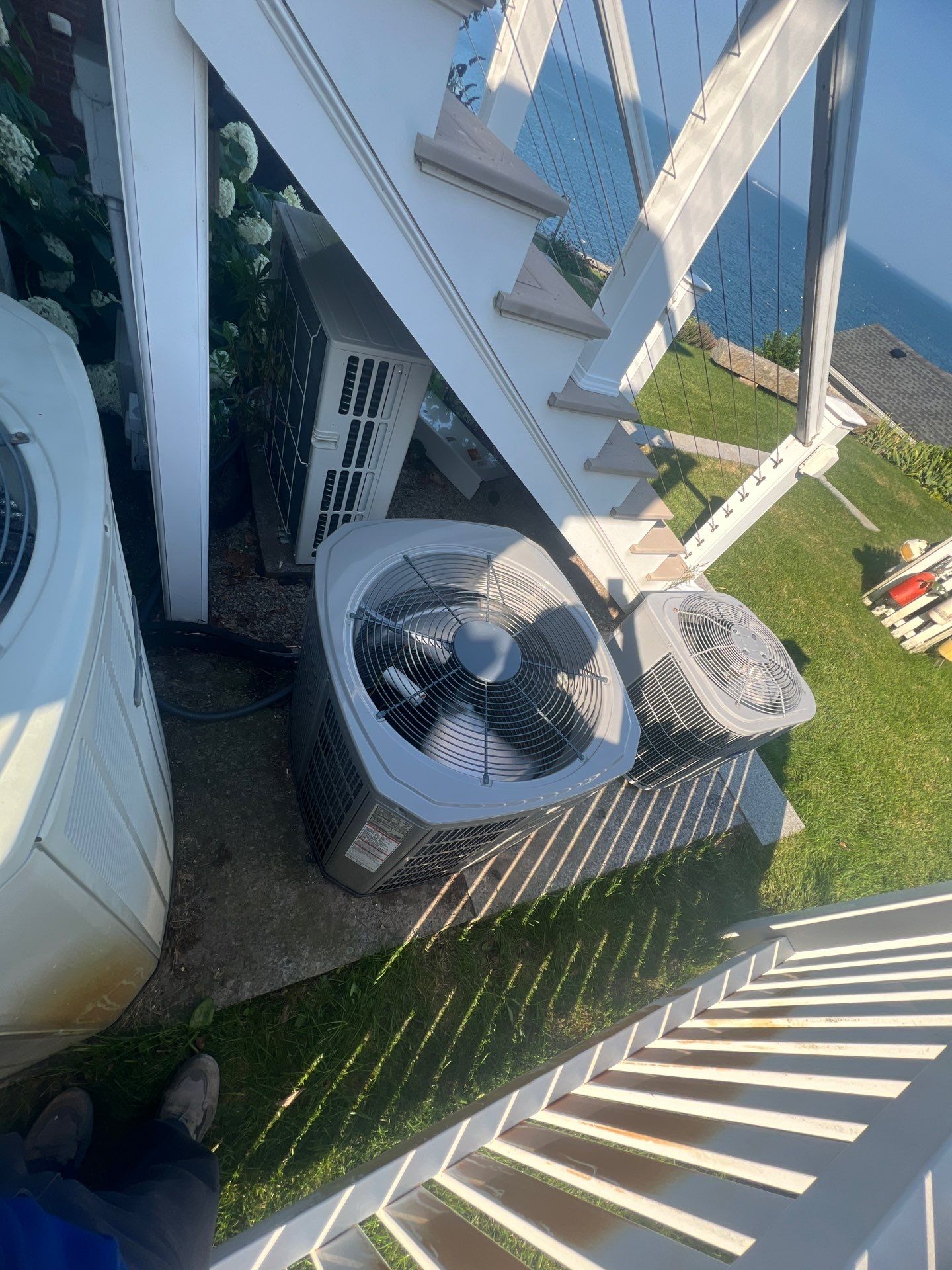 Hydro-Air Handler & Condenser Replacement — Rockport, MA by FAGONE MECHANICAL