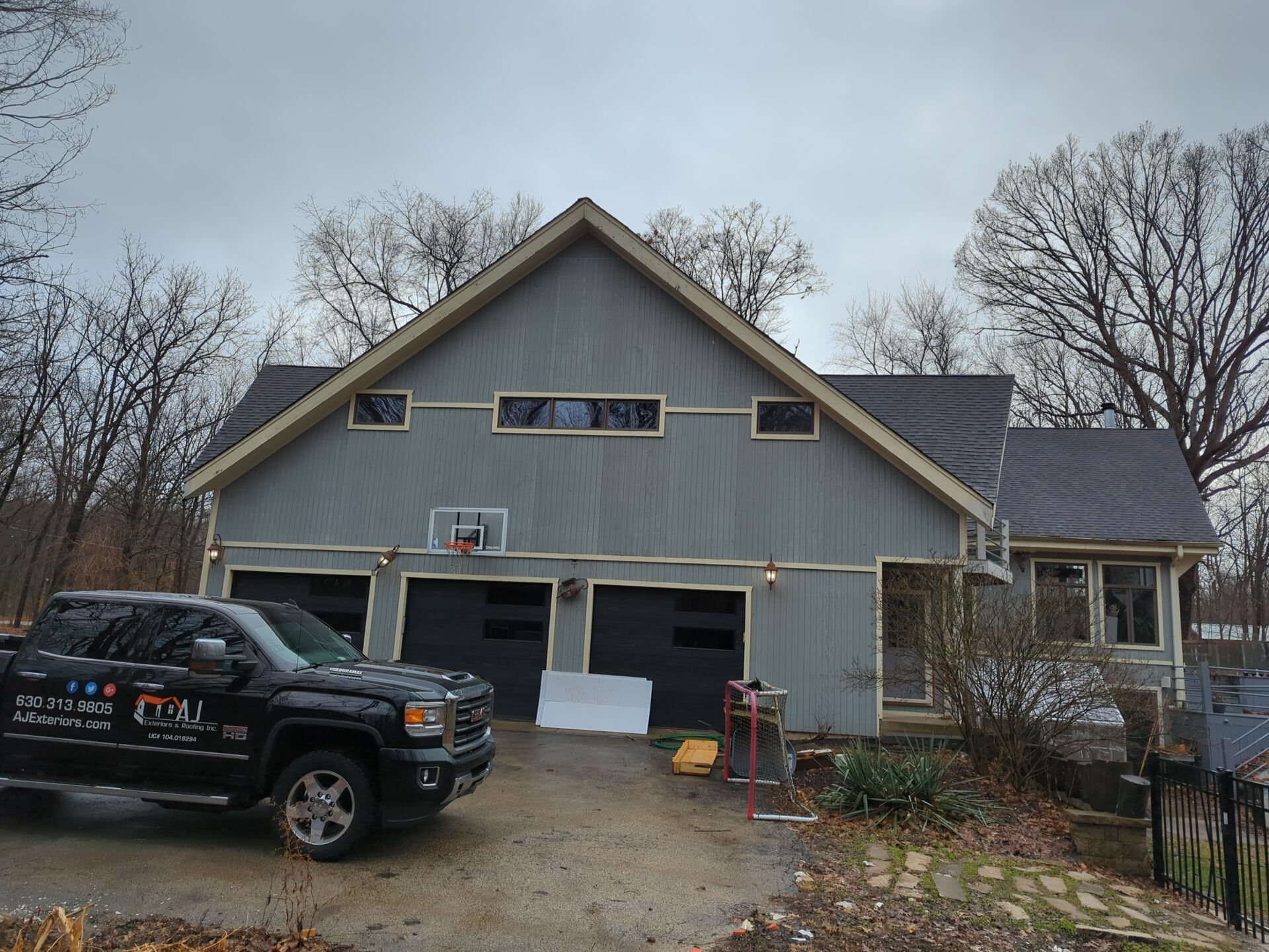 Project in Homer Glen by AJ Exteriors & Roofing Inc.