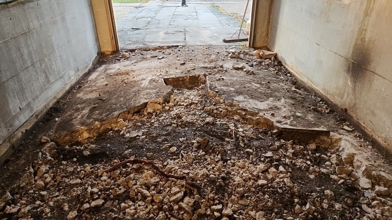 Exterior Renovations- Siding, Stamped Concrete, Porch, and Railings by Ivy Lea Construction