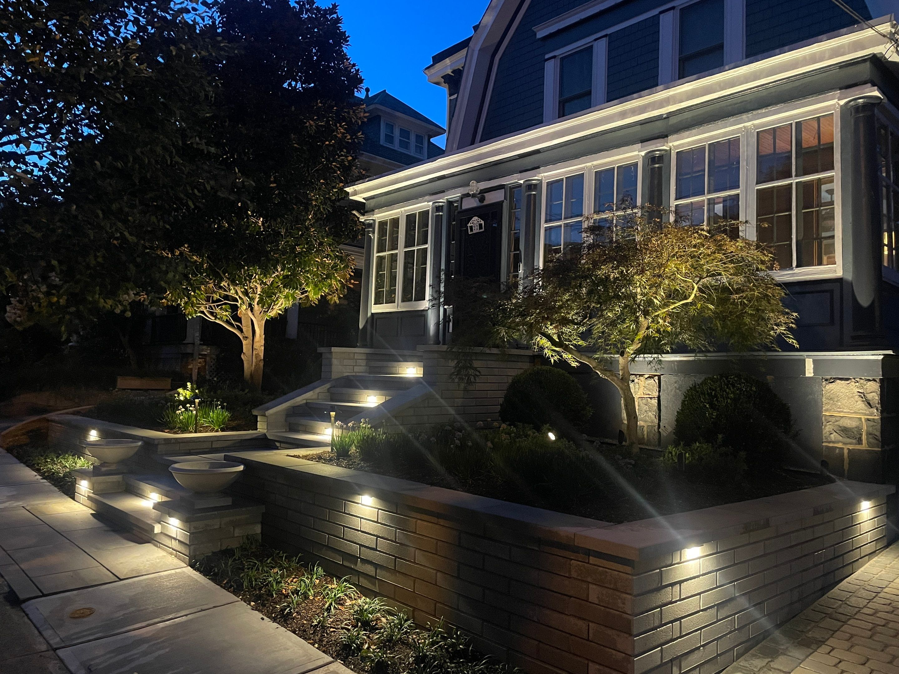 Project in Weehawken Township, NJ by Yellow Wagon Landscaping