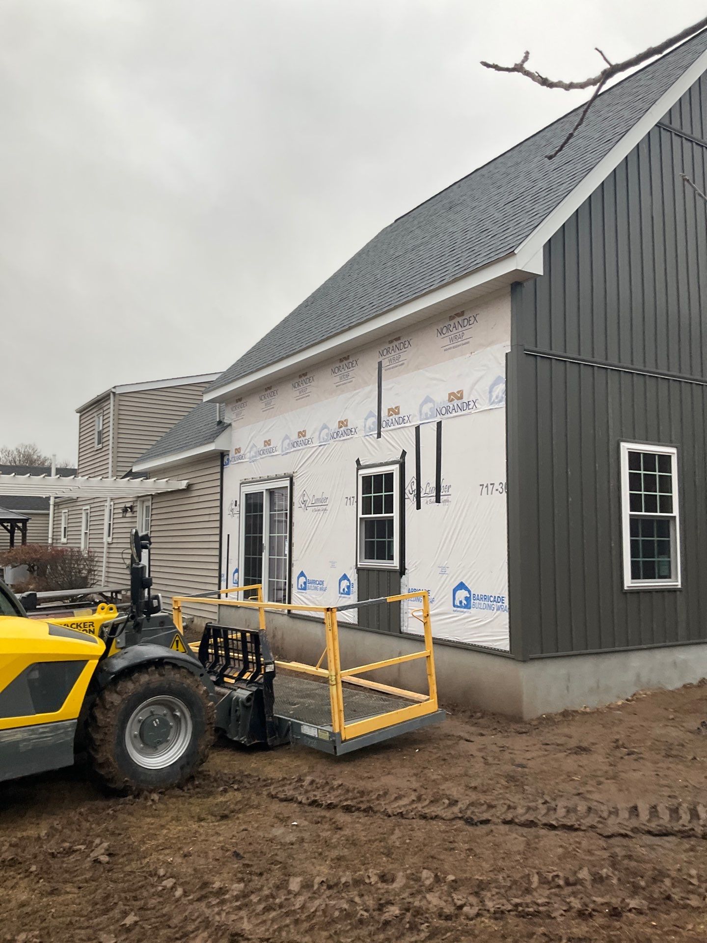 From Dormer to Full Gable Addition with Cathedral Ceiling by Esh Builders