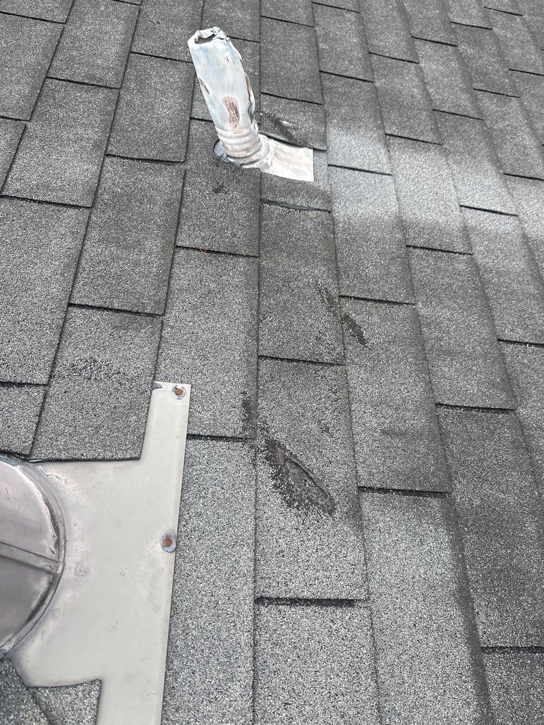 Hail Damage using Owen's Corning Duration (Lifetime) Shingles by Roof Repair Company