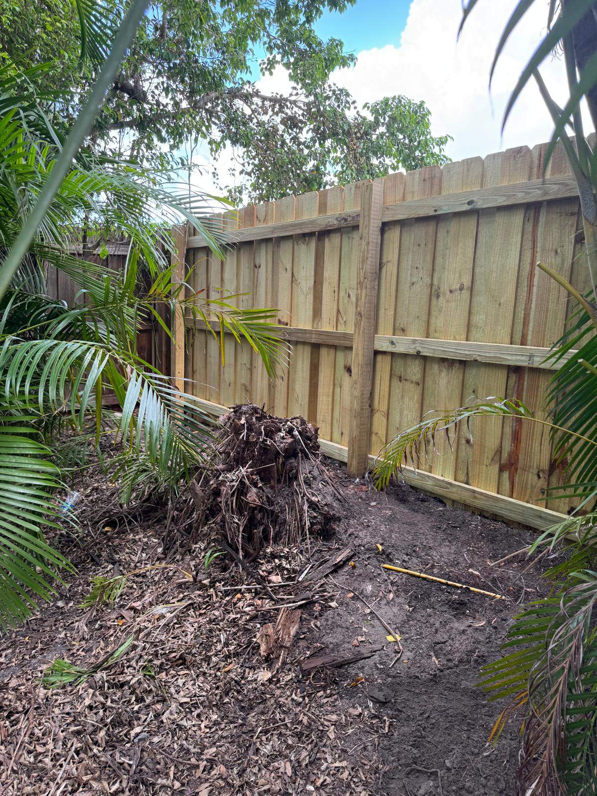 Pressure-Treated Wood Privacy Fence Installation in Sarasota by True Fence LLC