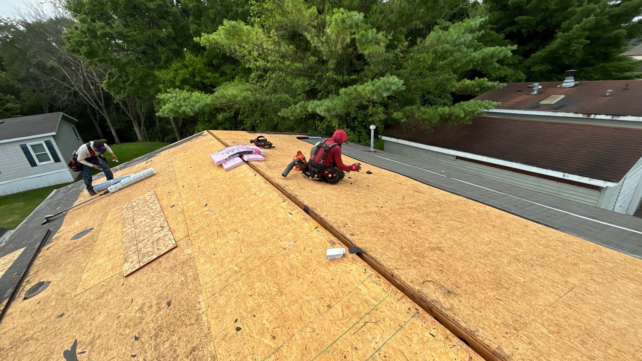 Roof Replacement using Owens Corning Sierra Gray by 180 Contractors