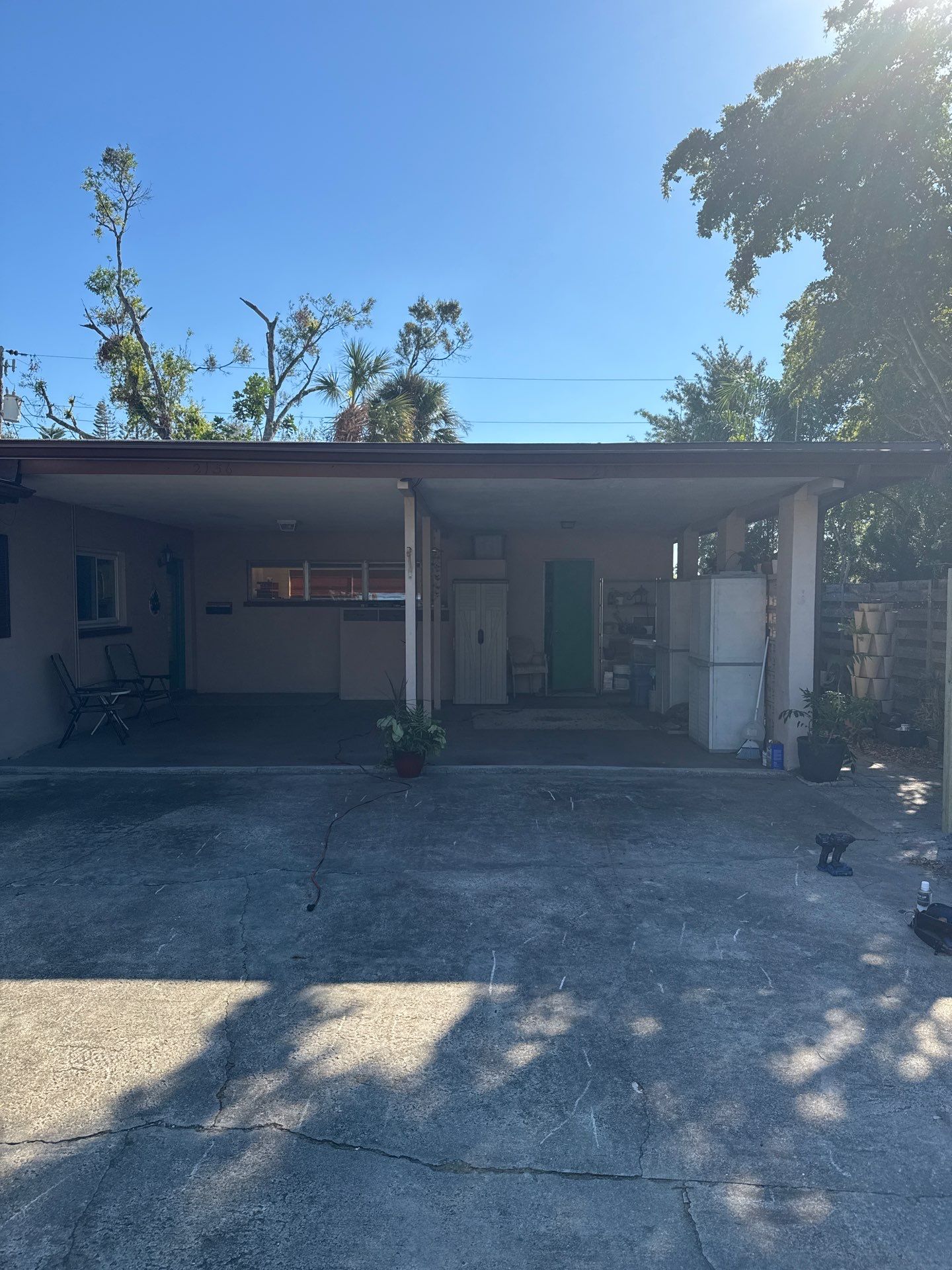 Brown Seamless Gutters in Sarasota FL by Gutter Professors