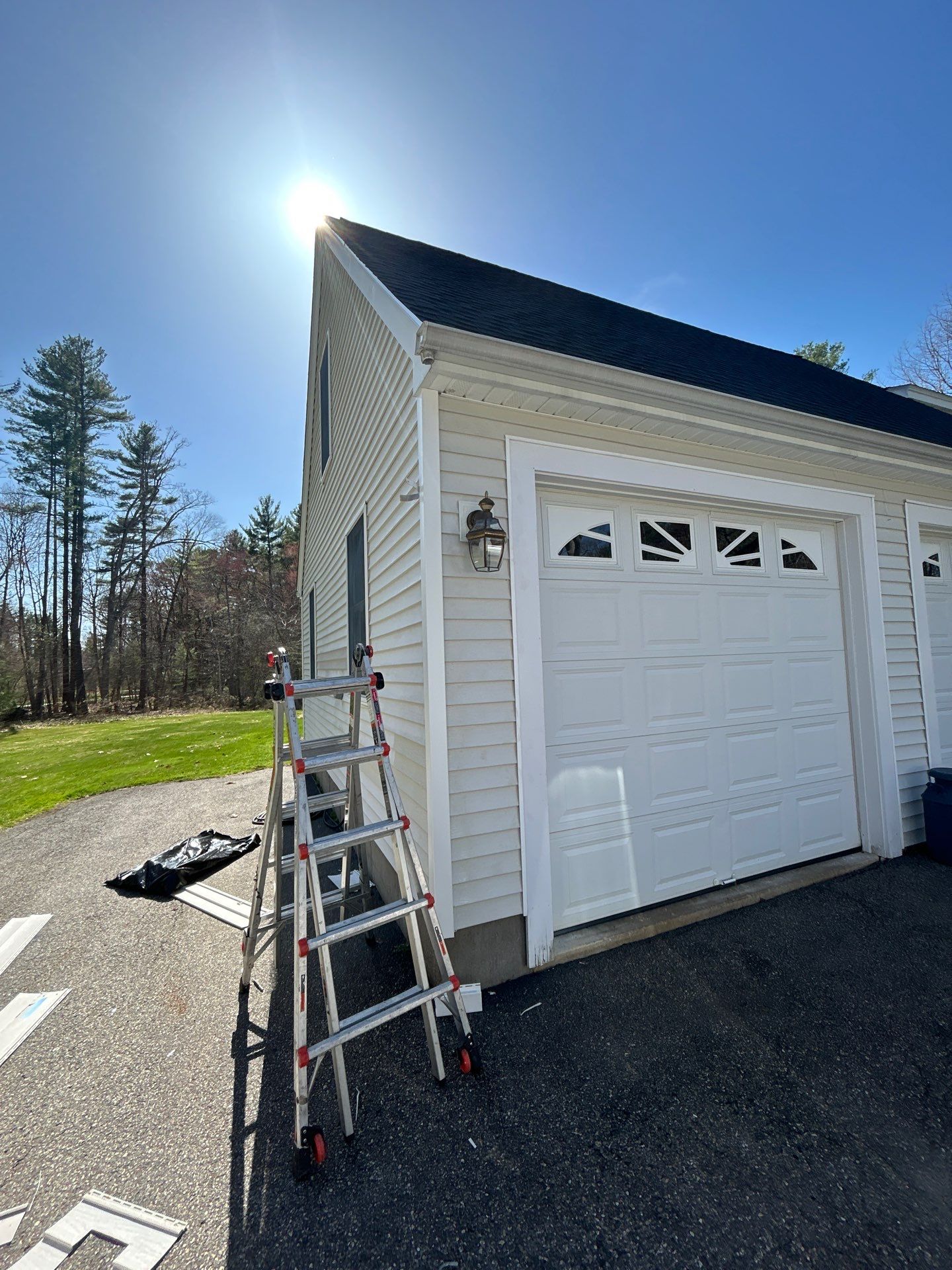 Vinyl Siding Repair with Spot Replacement by Mighty Dog Roofing of Greater Middlesex County