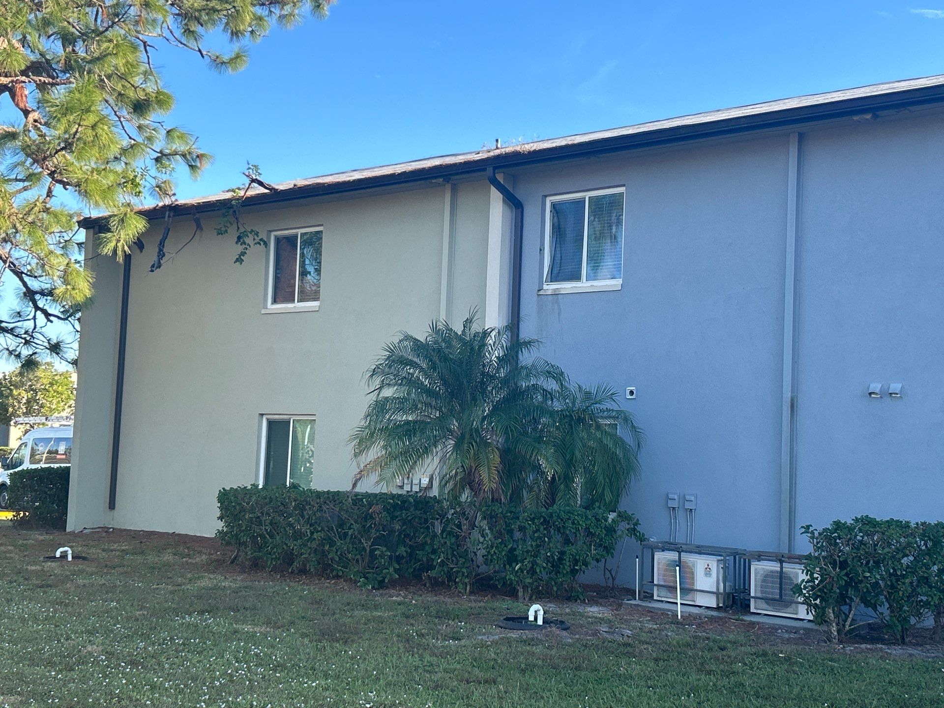 Bronze Downspouts Installation in Fort Myers FL by Gutter Professors