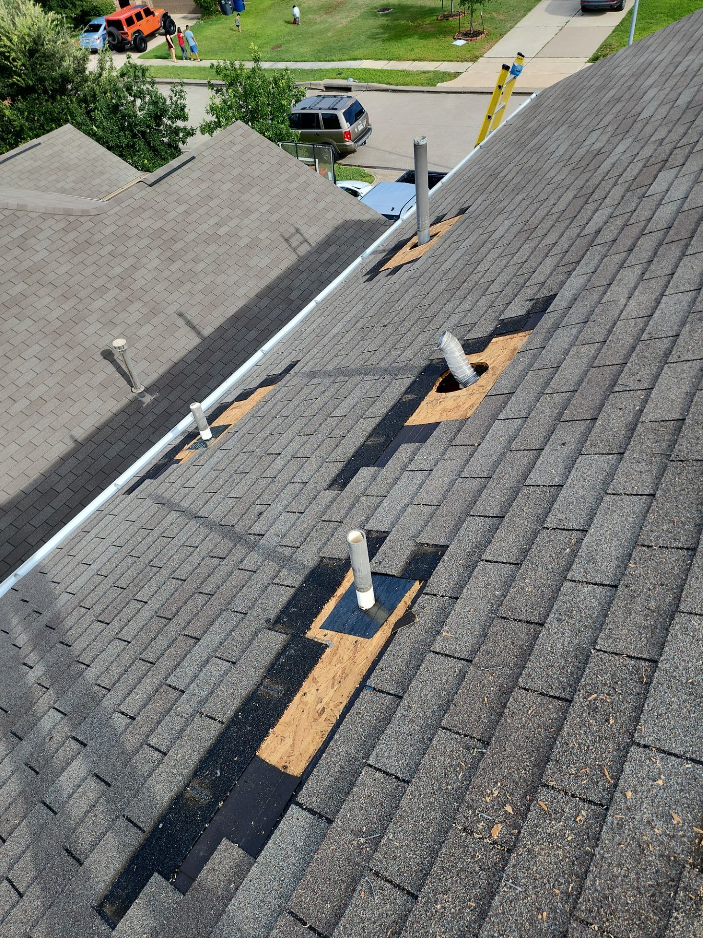 Residential Roofing Repair using Owen's Corning Duration (Lifetime) Shingles by Roof Repair Company