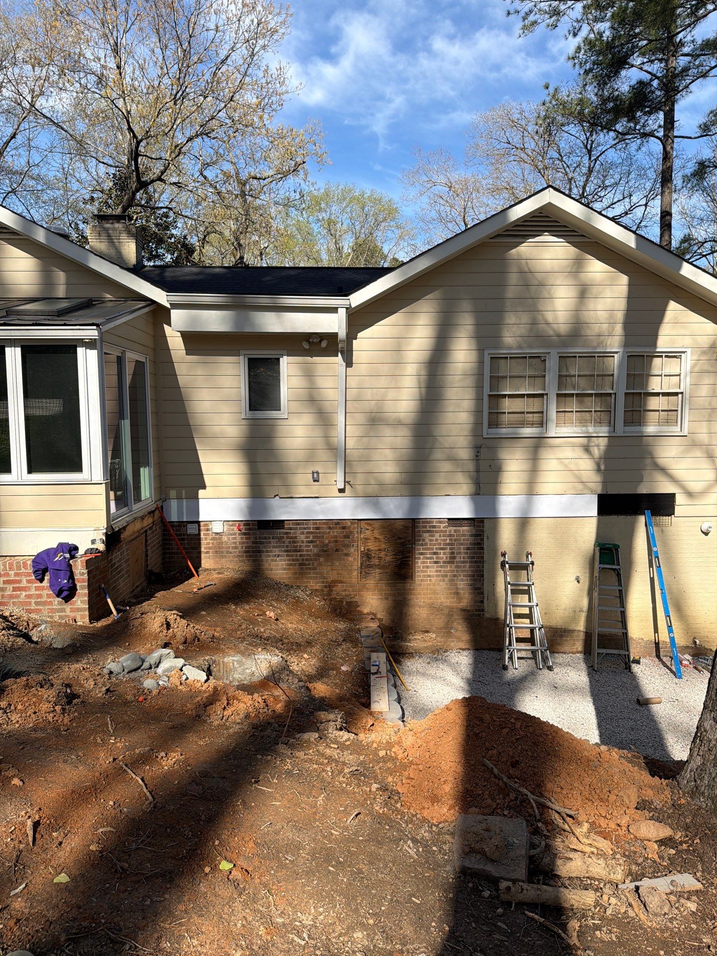 New Deck Construction & Site Improvements by Billy Weatherspoon Contractor