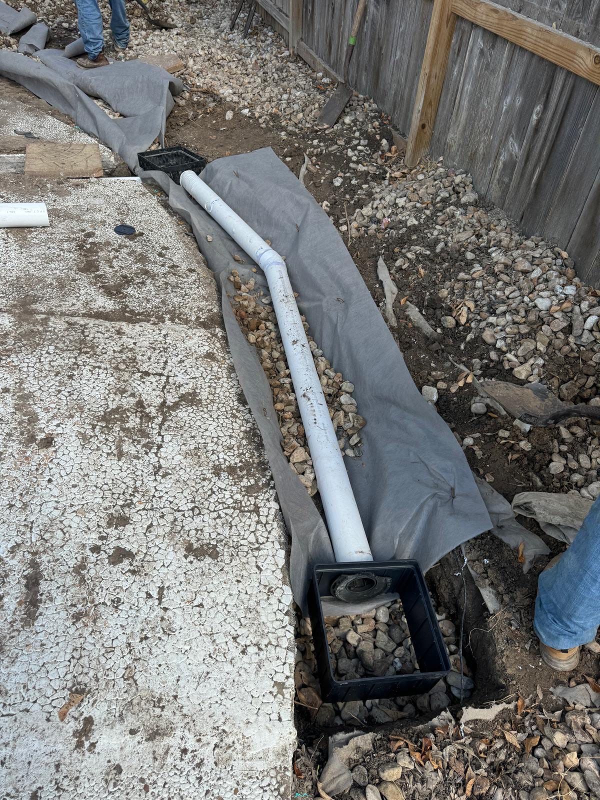 Full House Drainage System by Texas Urban Elements