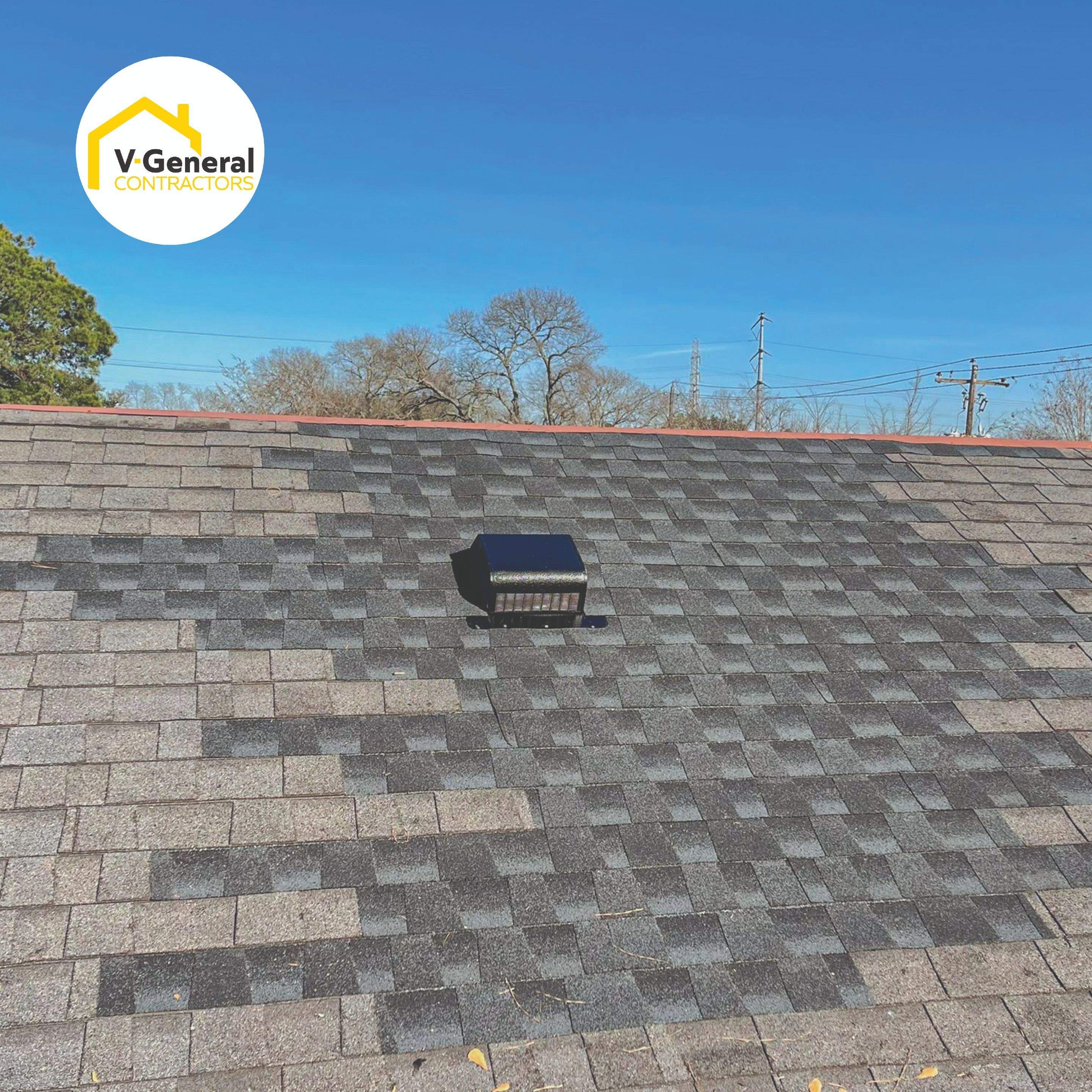 Roof Repair. Using GAF HDZ by V General Contractors 