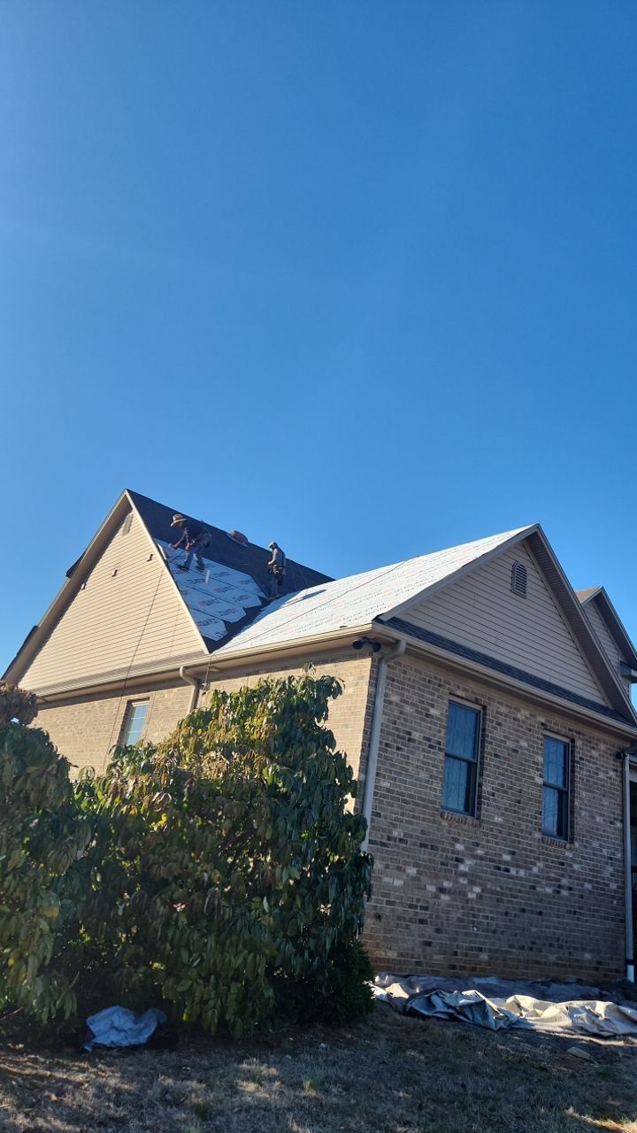 GAF Weathered Wood and Custom Copper by Just In Time Roofing and Restoration