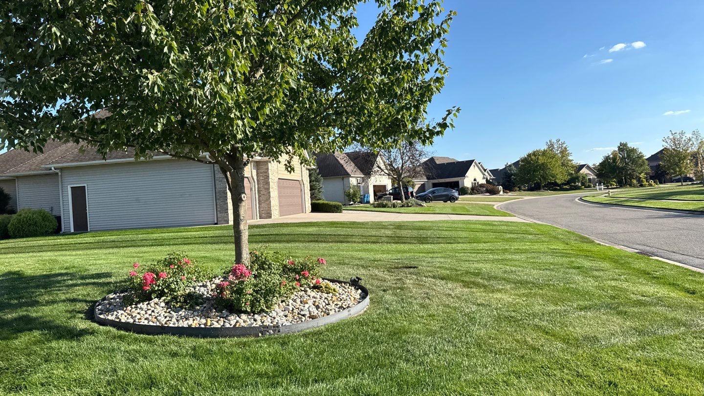 Project in Fort Wayne by Carrs lawn and landscape