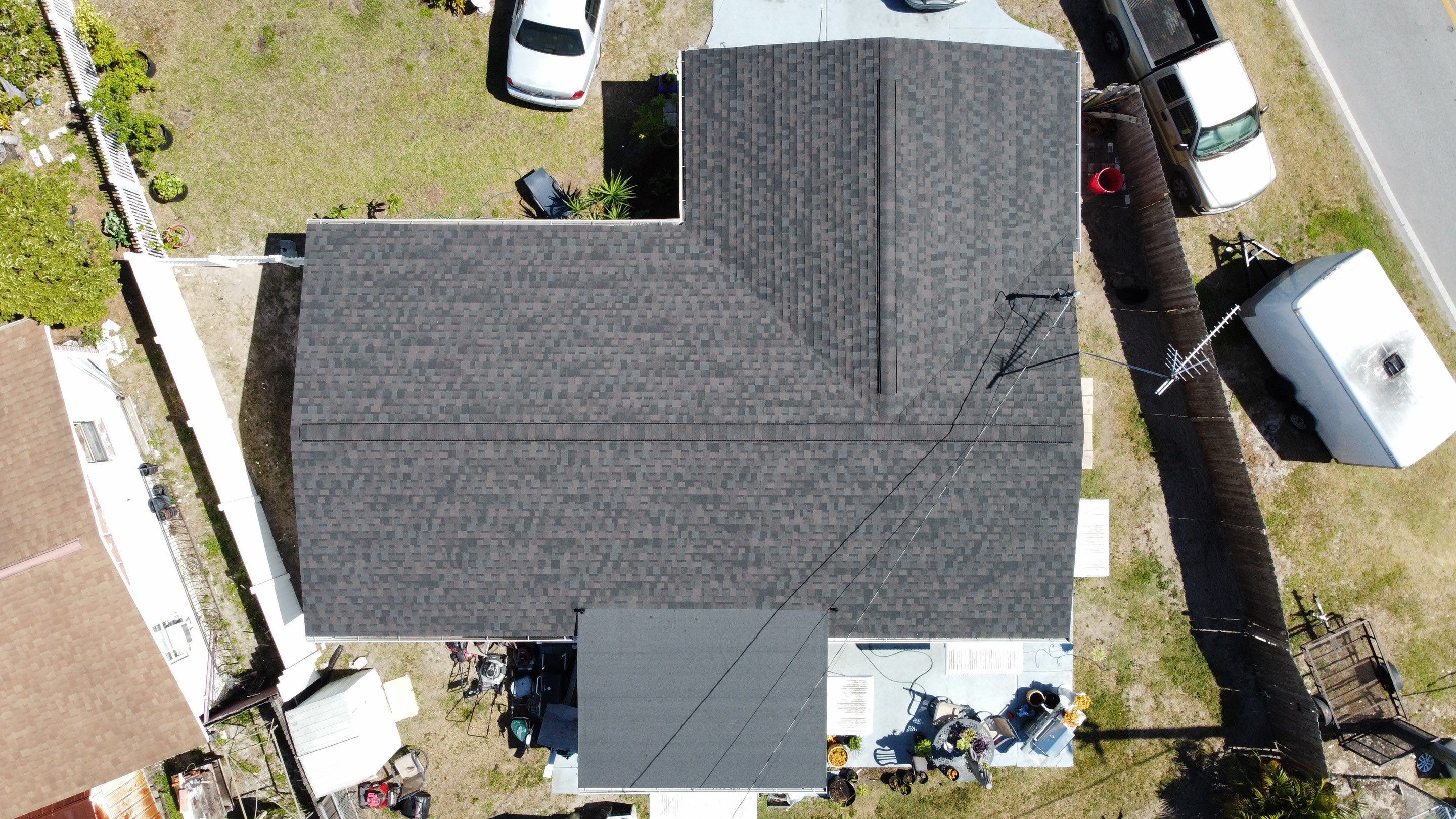 Roof replacement in Holiday, FL. by Steadfast Roofing