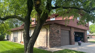 Turtle Shell gutter protection installation in Schaumburg, IL 60193, photograph 9