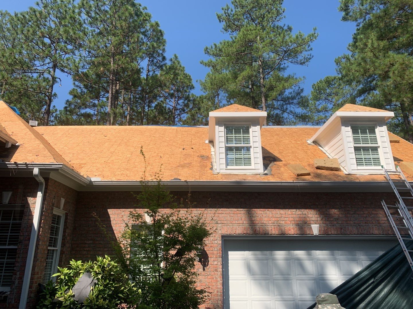 Hail Damaged Inspection / Repair / Re roof by American Roofing NC