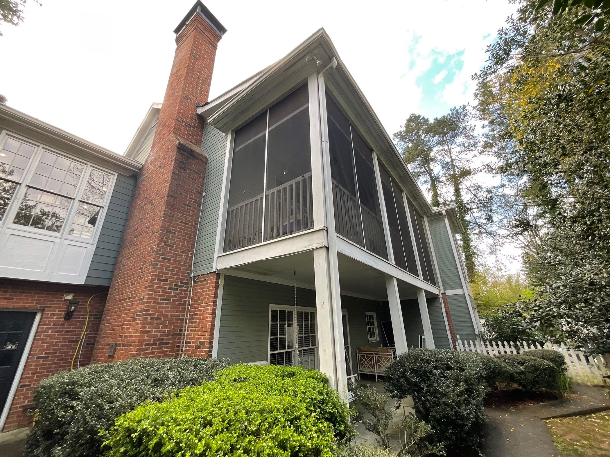 Full Exterior Painting and Brick Refinishing in Dunwoody, Georgia by Swift Home Renovations