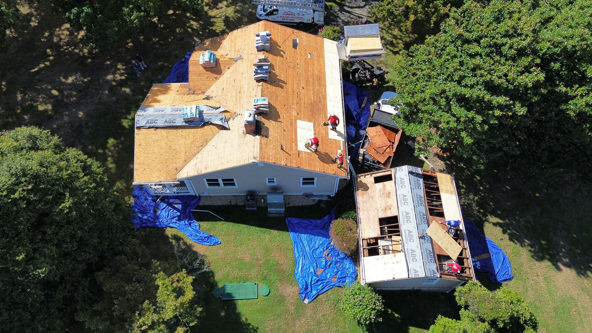 Roof replacement by Window Depot of Annapolis
